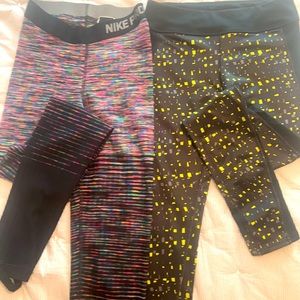 Women’s Nike and UA tights
